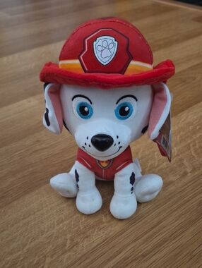 Paw Patrol Marshall Plush Toy - Red, White, Blue NWT